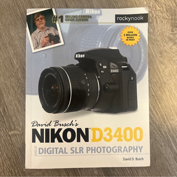 David Busch's Nikon D3400 Guide to Digital SLR Photography by David D. Busch - Picture 1 of 9